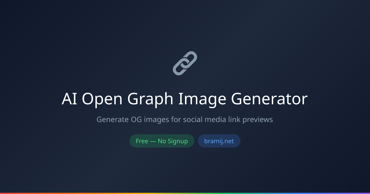 AI Open Graph Image Generator — مجاني أونلاين | برامج | برامج